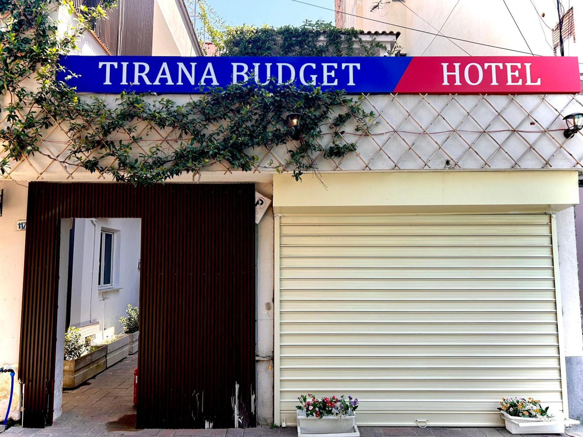 Budget Hotel Τίρανα Εξωτερικό φωτογραφία